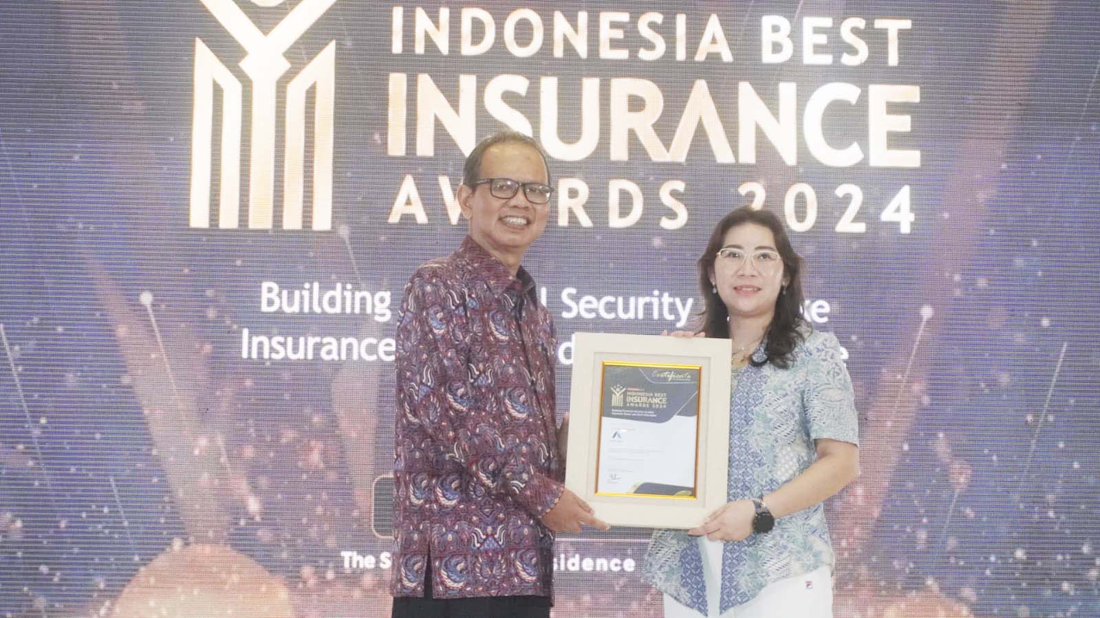 Intra Asia Raih Penghargaan Warta Ekonomi di Ajang Indonesia Best Insurance Awards 2024