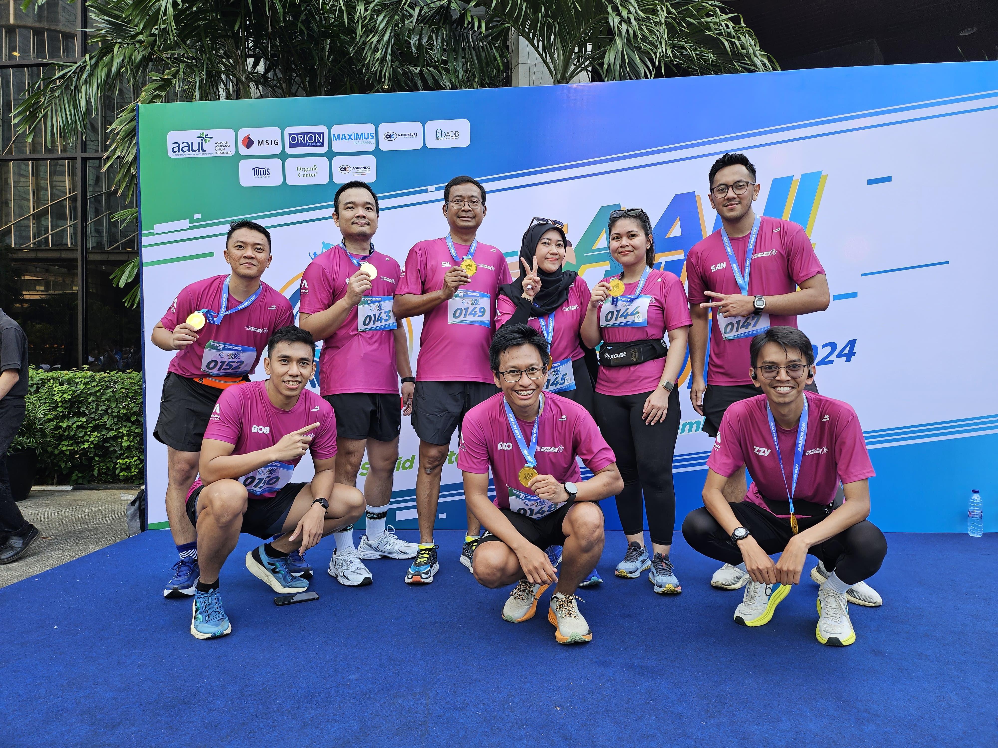 Intra Asia Runners turut hadir memeriahkan puncak acara AAUI Cup ke-17 di tahun 2024
