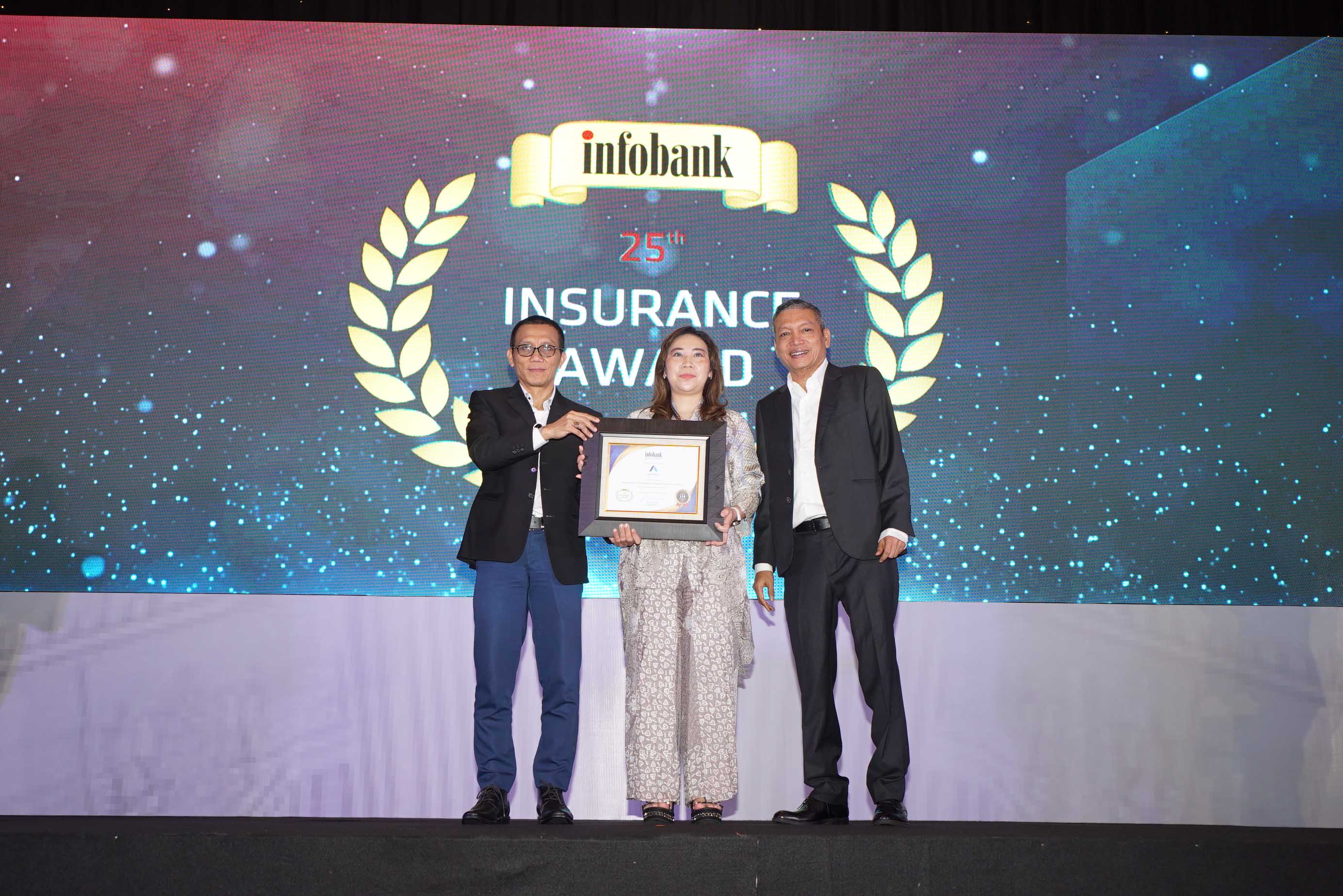 PT Asuransi Intra Asia (Intra Asia) Raih Penghargaan dari Infobank di Ajang Non-Bank Financial Institution Award 2024
